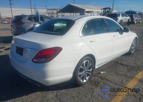 2018 Mercedes-Benz C 300 from USA, damaged, VIN 55SWF4JB8JU240219